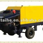 low noise high efficient diesel portable concrete pump HBTS40-10-75