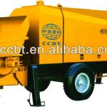 trailer concrete pump with electrical motor