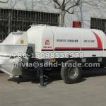 HBT80S1813-110 Portable Mobile Concrete Pump for Sale-