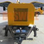 40m3/hr 50m3/hr diesel concrete trailer pump-