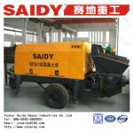 trailer concrete pump output from 13m3/h to 85m3/h