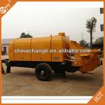 Widely used low price high design trailer mounted concrete pump,diesel concrete pump,schwing concrete pump used