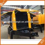 Widely used low price high design trailer mounted concrete pump,diesel concrete pump,ready mixed concrete pump