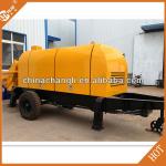 Widely used low price high design trailer mounted concrete pump,diesel concrete pump,concrete trailer pump