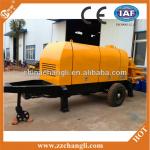 China Famous Manufacturer Changli!XHBT Series (15-25m3/h productivity) Small Trailer Mounted Concrete Pump Price