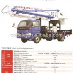 2013 best choice truck-mounted concrete placing boom