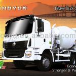 SINOTRUK HOYUN 12m3 concrete mixer truck (Model ZZ1255N4345C2)