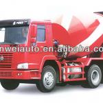 sinotruk howo 6x4 concrete mixer truck dimensions