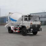 3 cubic self loading concrete mixer truck-