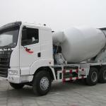 6*4 336hp HOWO concrete mixer transport truck