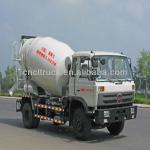 2 m3 Dongfeng 153 concrete mixer truck for sale