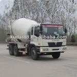 9m3 self loading concrete mixer truck