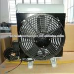 M series horizontal type hydraulic oil radiator for concrete mixer,with fan