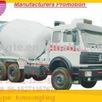 North Benz Cement Truck concrete mixer truck /6*4/3450+1450/2532B 9~12m3