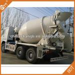High quality HOWO 6*4 concrete mixer drum truck 6m3 used for construction