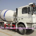 SHACMAN trucks mixer/ 5m3 concrete mixer truck 6*4