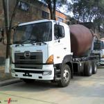 Famous brand HINO concrete mixer truck 8-12cbm for sales
