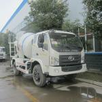 Foton mini concrete mixer truck 3cbm china for sales