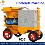 Most professional PZ-7 shotcrete machine with factory price