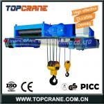 Demag quality Electric wire rope hoists lifting 10tons, 16tons, 20ton, etc
