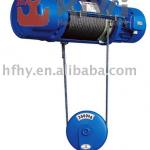 CD type electric wire rope hoist/winch