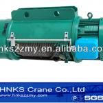 HC Model 16T Wire Rope Electric Hoist Mounted on Crane for factory