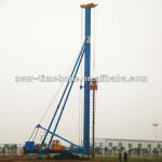 Hydraulic long auger drilling rig