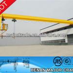 BMH model 5t electric hoist semi-gantry crane