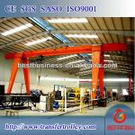 Alibaba website hot crane strong beam rail single girder gantry crane 10 ton