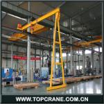 Electric Semi gantry crane with CD hoist-