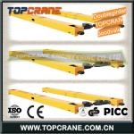 End girder for overhead crane-