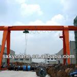 MH type single girder gantry crane 10ton capacity