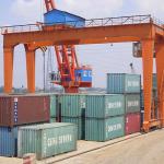 Lifting Container Use Gantry Crane From China Hometown