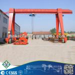 Ground Long Traveling Rail mounted gantry cranes 10t