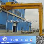 single beam electric hoist semi gantry cranes sale-