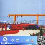 10 tons single girder gantry crane with rail-