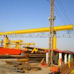 Single girder gantry crane with electric winch