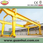electric double girder gantry crane equipment outdoor use