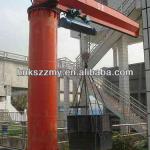 360 degree slewing 3T Floor Mounted colomn Jib Crane