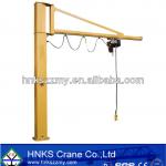 BZD 250kg Floor Mounted Mini fixed Jib Crane