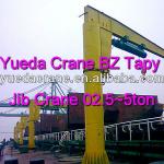 BZ model 0.5 ton ~ 5 ton ship jib crane