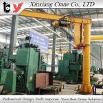 BZ model fixed column cantilever jib crane with electric hoist