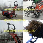 catch grass four wheel loader /wood-grasping/Catch wood machine////0086-15838059105