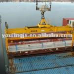 Telescopic container lifting spreader/lifting tongs