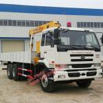 DND-CWB UD 452 Dongfeng Nissan Diesel cargo crane Truck Mountec With 10T 12Tons Crane