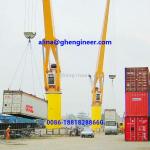 Port Crane For Lifting Containers