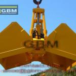 Electro-Hydraulic Clamshell Grab bucket for handing material