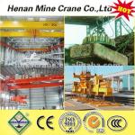 Crane machine double overhead bridge magnet crane with Magnetic chuck to lift matel material