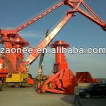 Heavy duty portal crane with grab/hook for seaport 40T