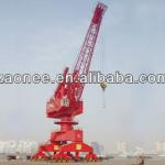 New type Mobile harbor crane with hook/grab